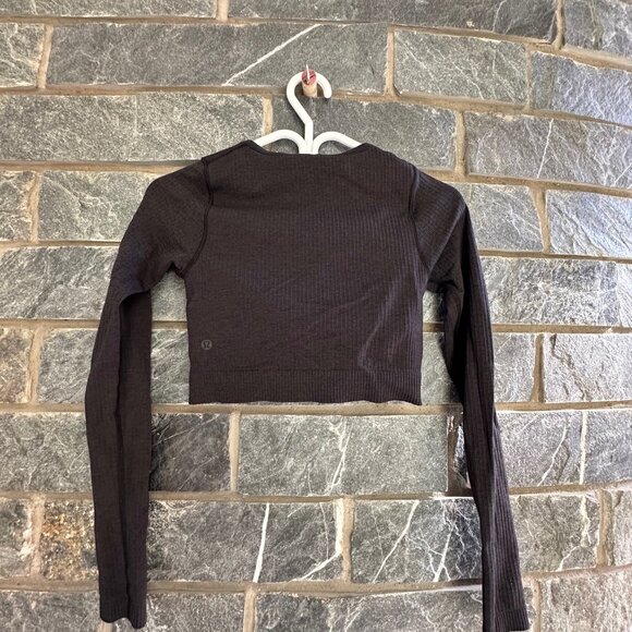 Lululemon Ebb to Street Crop Long Sleeve - Picture 4 of 5